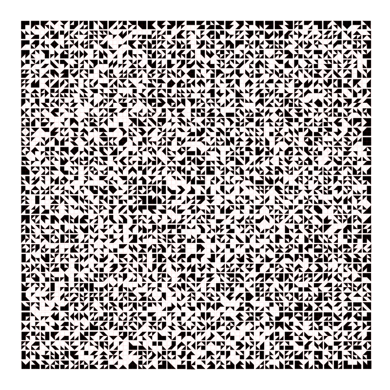 1296 - permutations of a triangular pattern over 4 squares